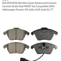 Brand New Ceramic KFE Front Brake Pads Ultra Quiet Advance Premium For VOLKSWAGEN BNIB NEVER USED