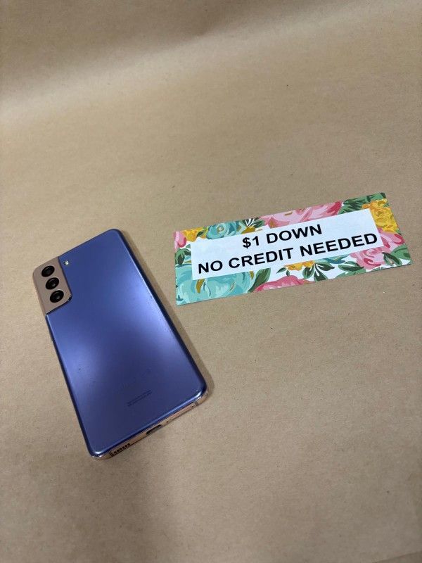 Samsung Galaxy S21 5G - Only $1 Today Pay The Rest Later!