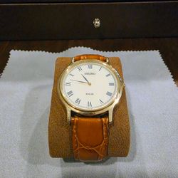 Seiko solar dress watch