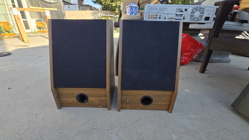 Vintage DBX Wooden Speakers 