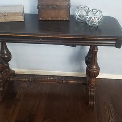 Antique Table With Leaf 