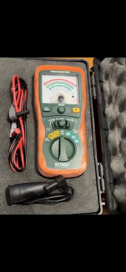 extech analog high voltage megohmmeter