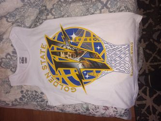 Men's all-time pro size large Golden State warriors sleeveless shirt