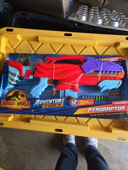 Nerf gun dinasour gun