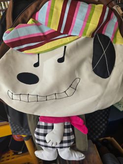 Cartoon SNOOPY Character Plush Backpack