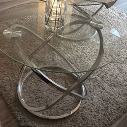 Mesitas D Bidrio Son 3 Juegos 