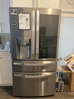 LG 3006S French Door Fridge with Craft Ice – Works Great – $1,200