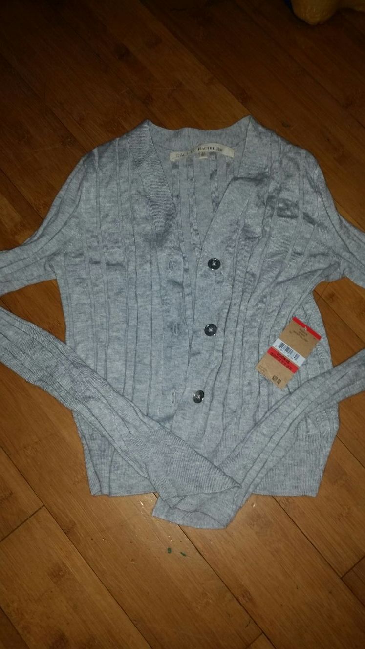 New xsmall rachel roy cardigan