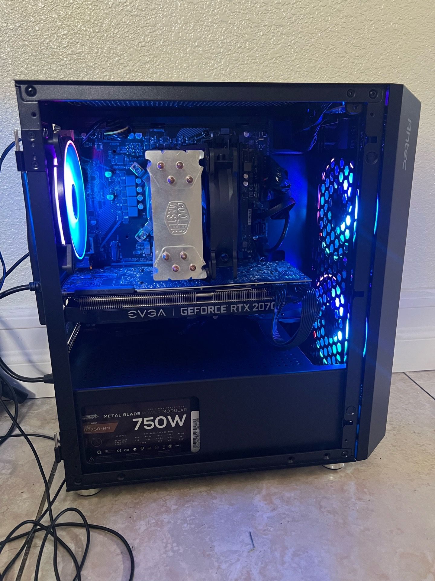 i7 11700F Custom PC RTX2070 Super 32GB DDR4 512GB WiFi Windows 11
