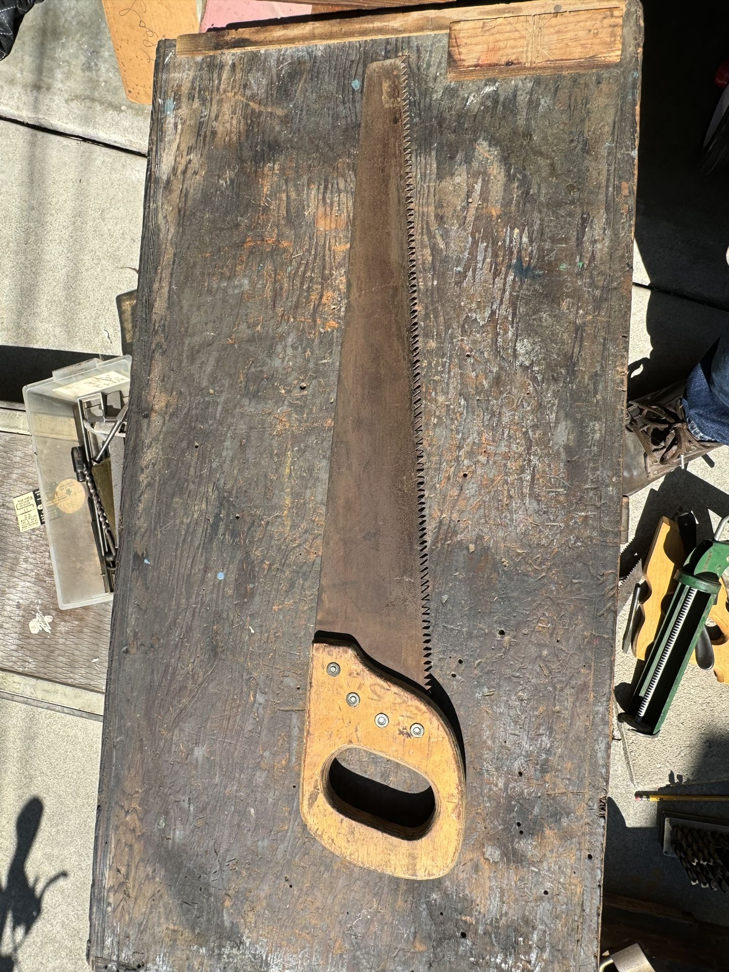 Hand Saw "The Fanno Saw Works" No.8 (HTF) Chico, Cal.
