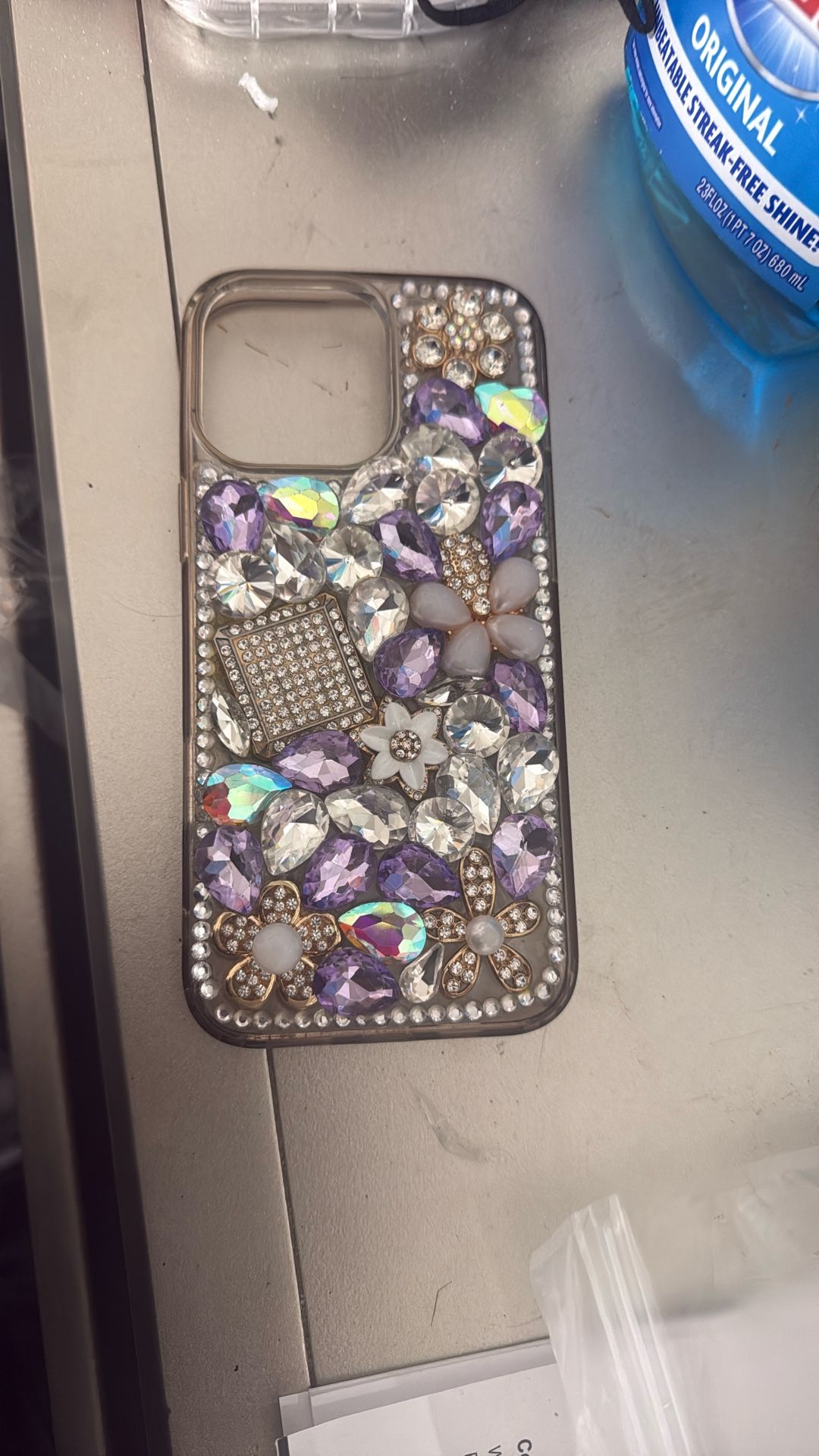 IPHONE 16 PRO MAX BLINGED OUT CASE COVER
