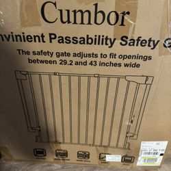 Cumbor Baby Pet Safety Gate 29x43