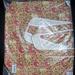 NEVER USED.  Large Cotton Tote Bag Made In India 