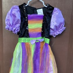 Halloween Rainbow Witch Costume 2 - 4.