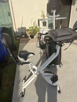 Stationary bike and step machine