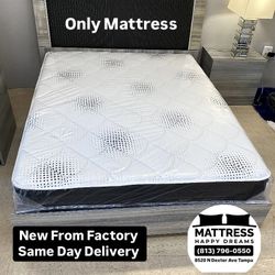 King Size Mattress Plush Firm 12 Inches Thick New From Factory High-Quality and Same Day Delivery 🚚 