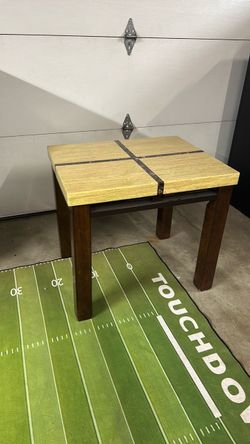 Side table.