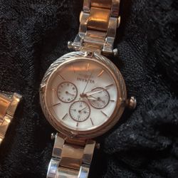Invicta Women’s Rose Gold Watch 