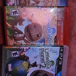 Ps3 & Ps4 Little Big Planet 1,2 &3
