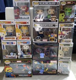 Various Funko Grailed Pops Lot