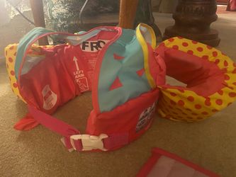 Speedo Life Jacket Floatie Vest 30-50 Lbs Delivery Make An Offer
