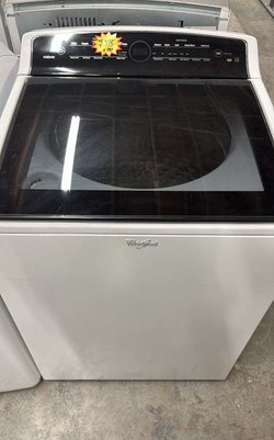 Whirlpool Cabrio Top Load Washer – Glass Lid, HE