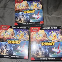 Pokemon Surging Sparks Booster Bundle