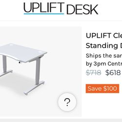 UPLIFT Electric Standing Desk