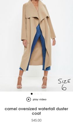 Women’s duster coat sz 6