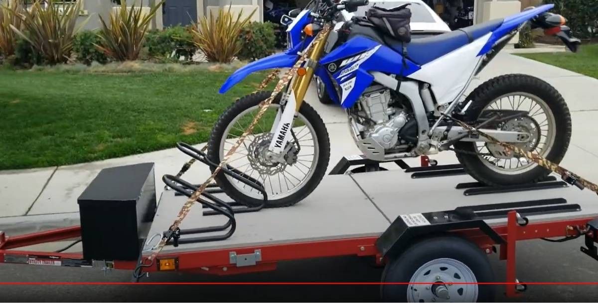 3-bike Folding Dirt Bike Trailer