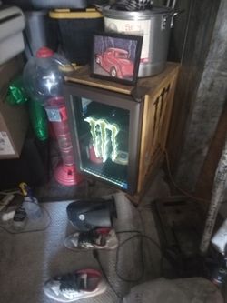 Fridgerater monster energy works good