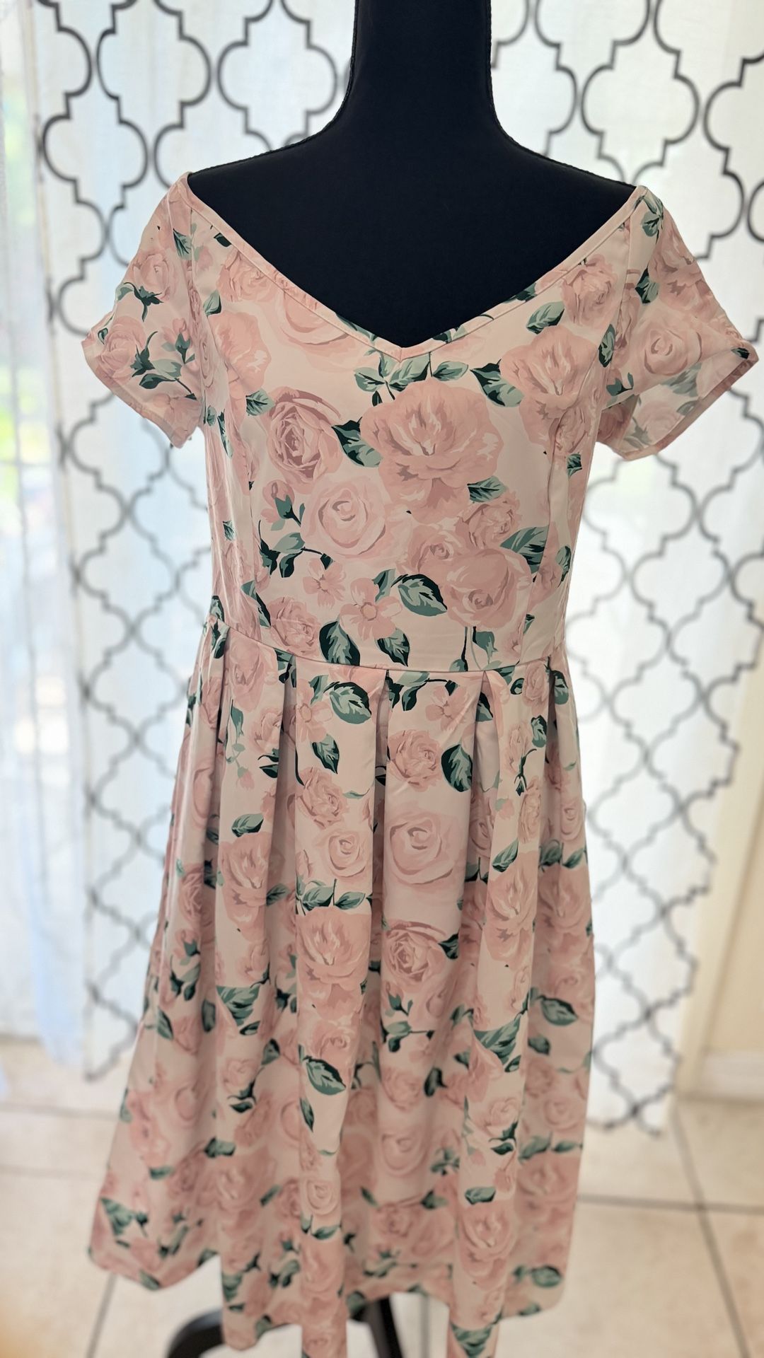 Off the shoulder dress