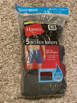 Hanes XL Men’s Boxer Briefs Underwear 4ct