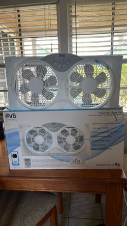 EVO TWIN WINDOW FAN