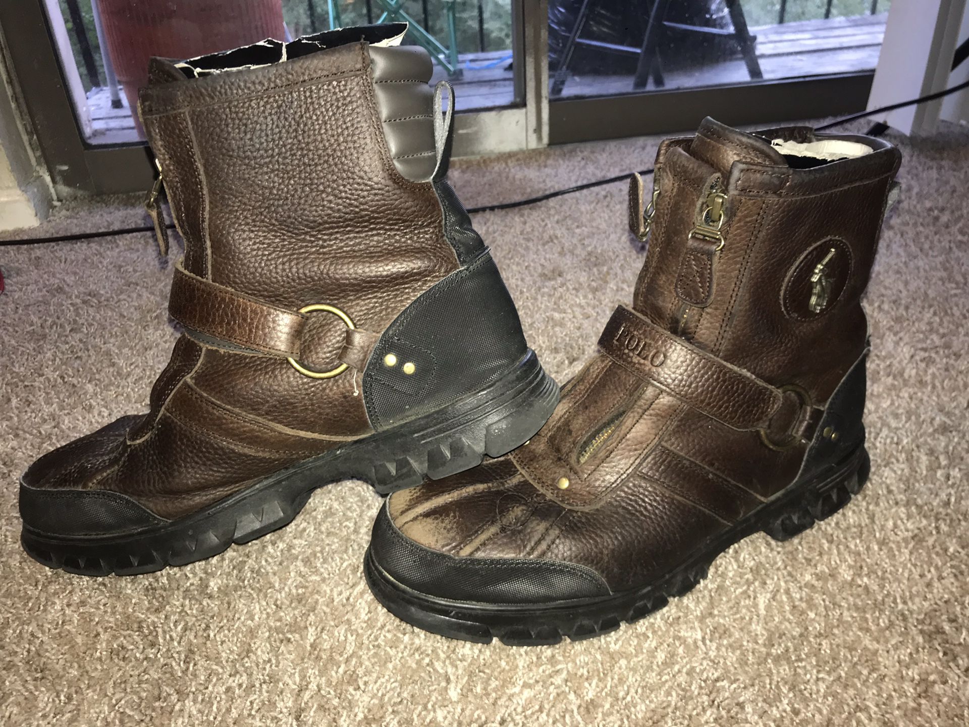 Polo Ralph Lauren Conquest high top boots. size 11 for Sale in Dallas ...