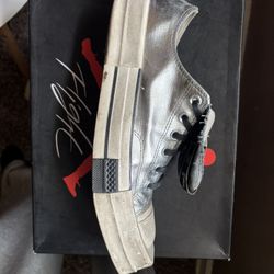 Rick Owen’s X Converse Silver 