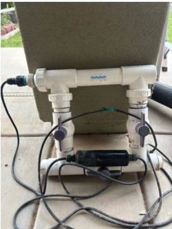 Aqua UV light set for fish pond