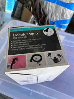 Pump for inflatable Bed
