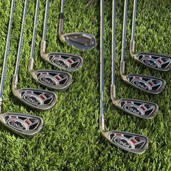 PING G15 Iron Set 3-PW + SW | Stiff Flex Steel | RH | PING Grip