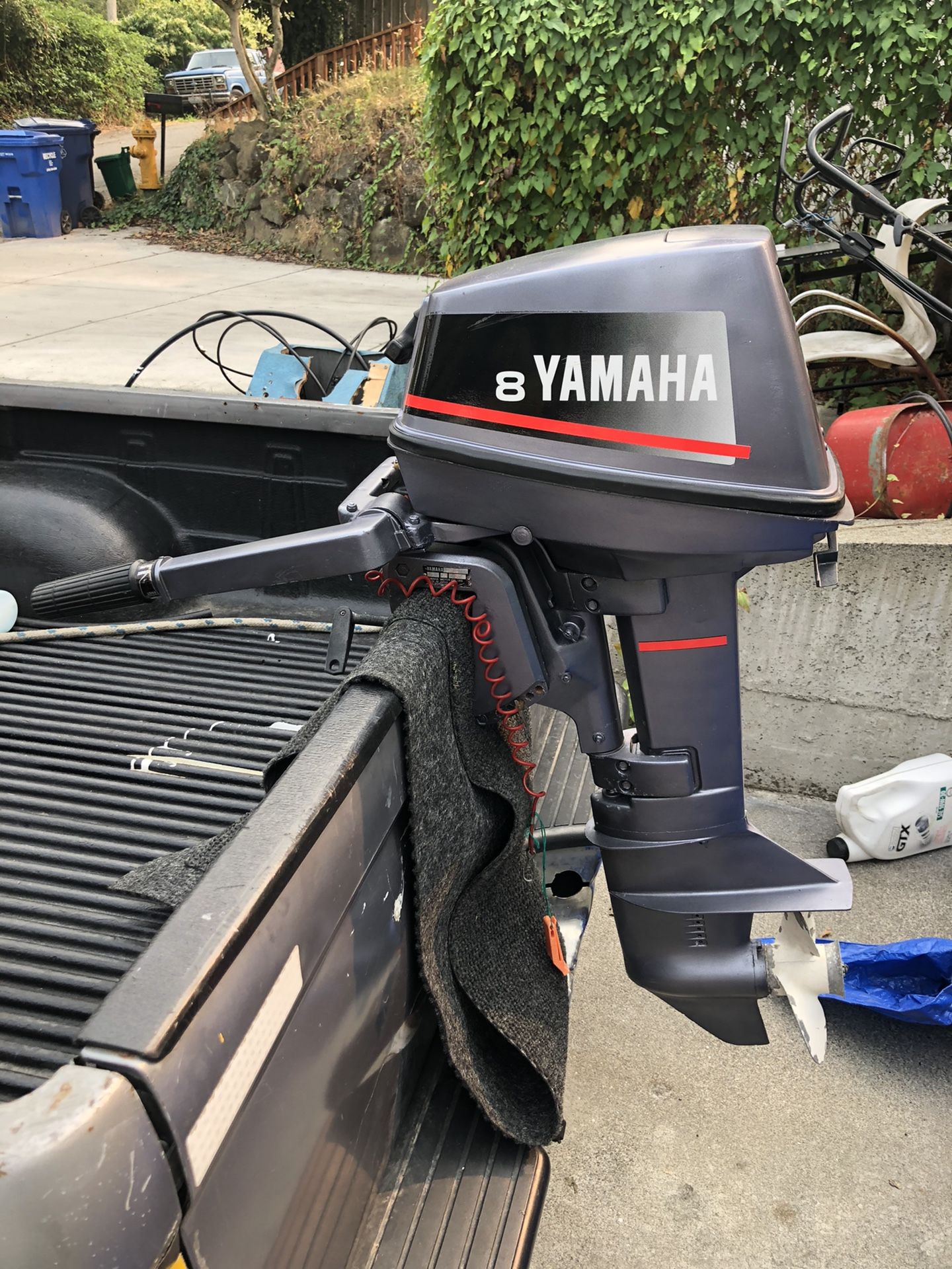 Yamaha 8hp short shaft 2 strokes