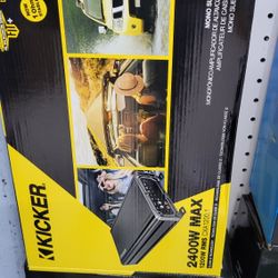 Kicker Mono Amplifier 2400 Watts 1200 RMS Amplifier 