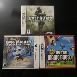 Nintendo Ds And 3Ds Games