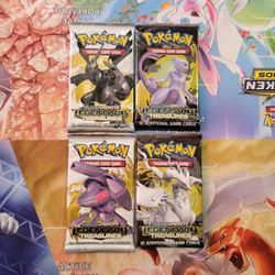 Pokemon Black & White Legendary Treasures Booster Packs $70 Each