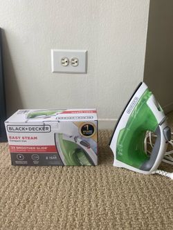 Steam iron black decker