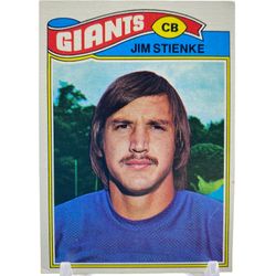 1977 Topps Football Jim Stienke