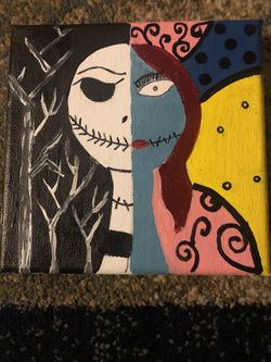 Halloween Acrylic Painting