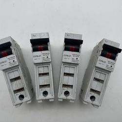 LOT OF 4* Copper Bussmann Circuit Protector