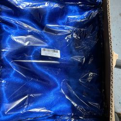 6 Royal Blue Table Covers