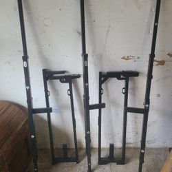 Adjustable Metal Bed Frame Black