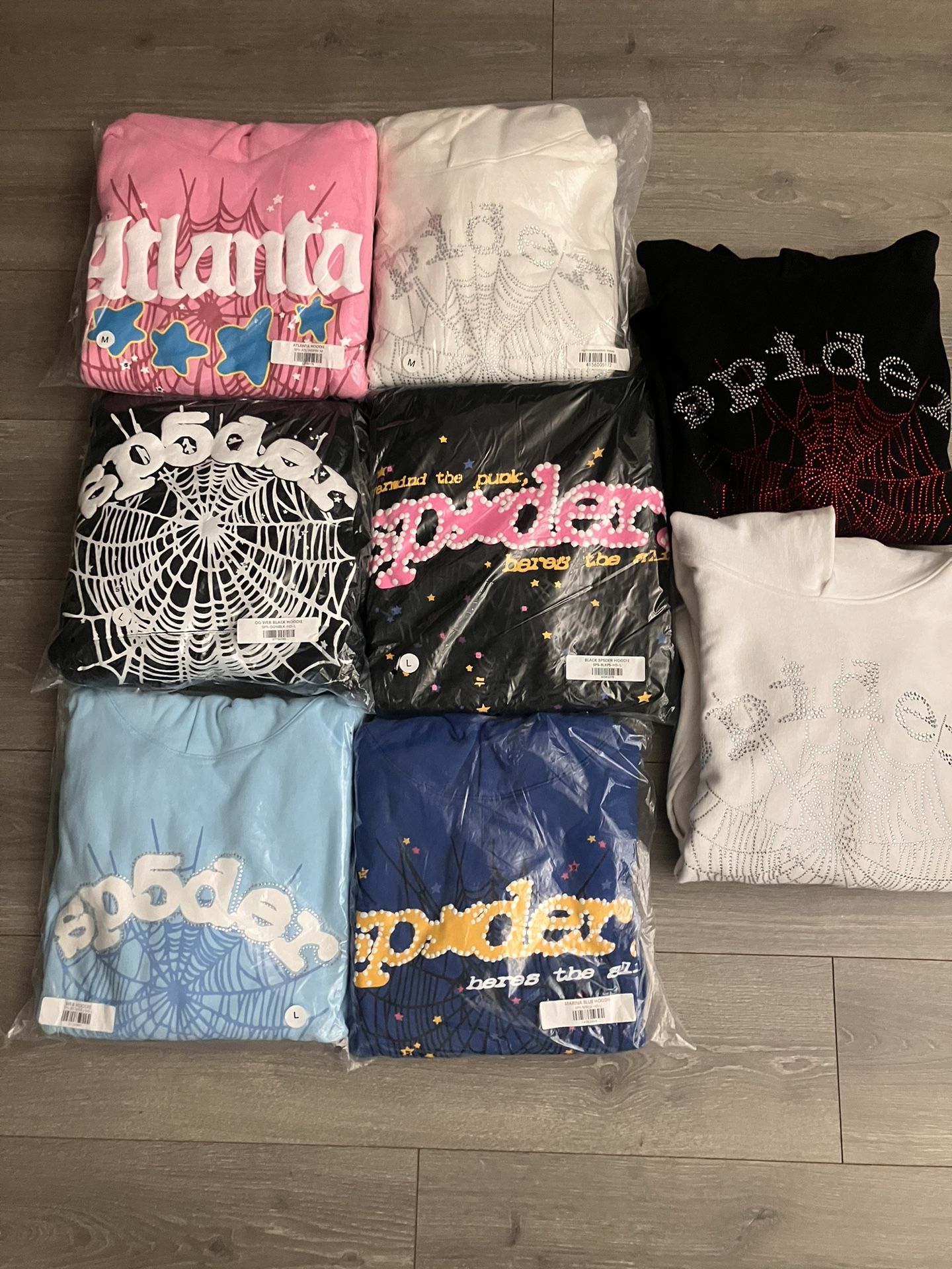 Spider Hoodies Size Medium-Large